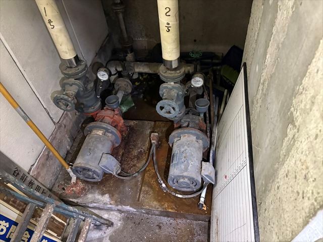 既設ポンプの状況