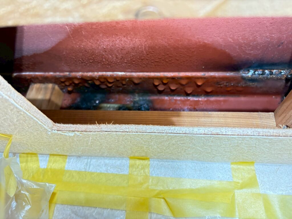 給湯器配管漏水緊急修理工事