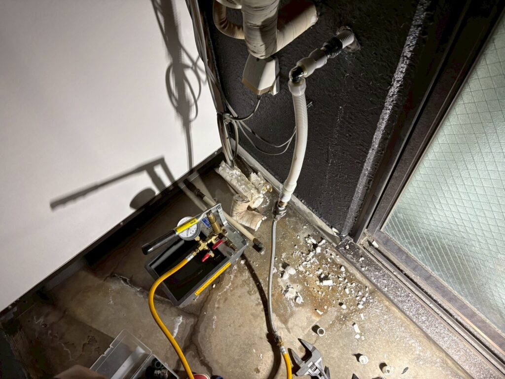 テストポンプ確認